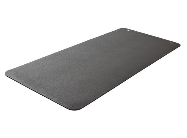 Treningsmatte 180 x 100 x 1 cm Mørkegrå Med hull til oppheng